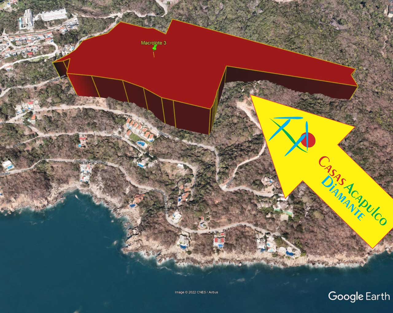 Terreno Brisas del Marqués Macrolote 3 - Ubicación satelital y entorno 2